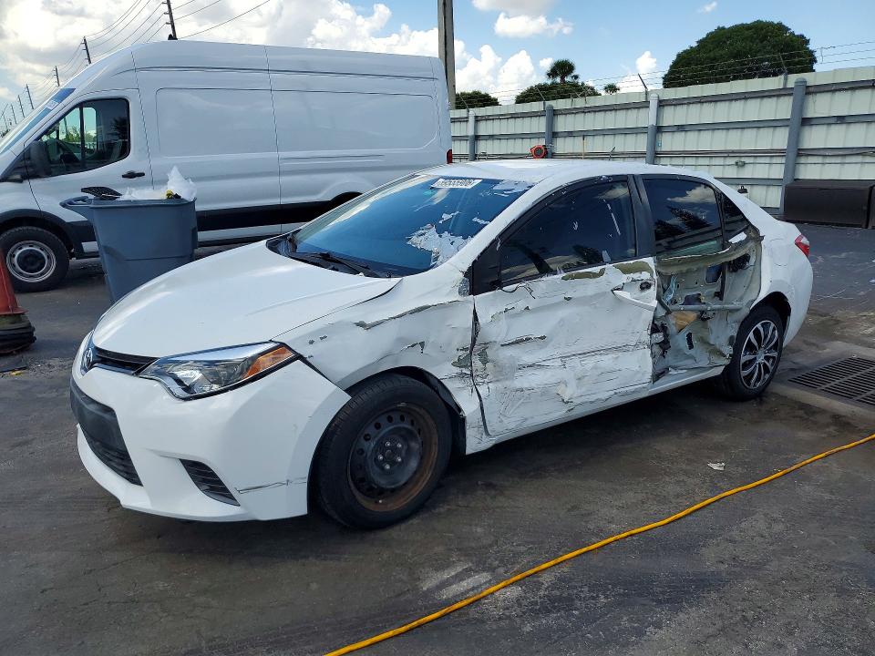 2015 Toyota Corolla VIN 5YFBURHE5FP274147 COPART salvage auction — SIDE, Fl - Cert Of Title Slvg Rebuildable, sold $2,450 on 2026-07-13 (photo 1)