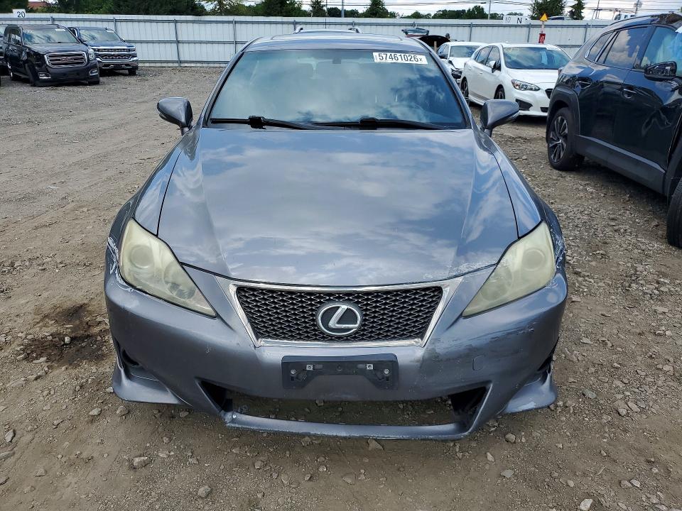 2013 Lexus Is VIN JTHBF5C20D5185286 COPART salvage auction — REAR END, MD - CERT OF SALVAGE > 75% DAMAGE, sold $1,350 on 2026-07-27 (photo 5)