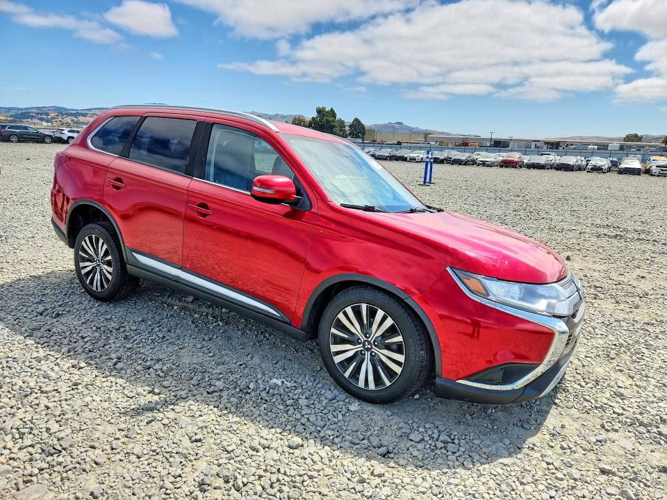 2020 Mitsubishi Outlander VIN JA4AZ3A36LZ018520 COPART salvage auction — FRONT END, Ca - Salvage Certificate, sold $2,900 on 2026-09-03 (photo 4)
