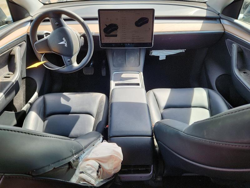2023 Tesla Mdl y VIN 7SAYGDEE9PF775471 COPART salvage auction — FRONT END, ON - PERMIT NO BRAND - UNFIT, sold $6,100 on 2026-07-21 (photo 8)