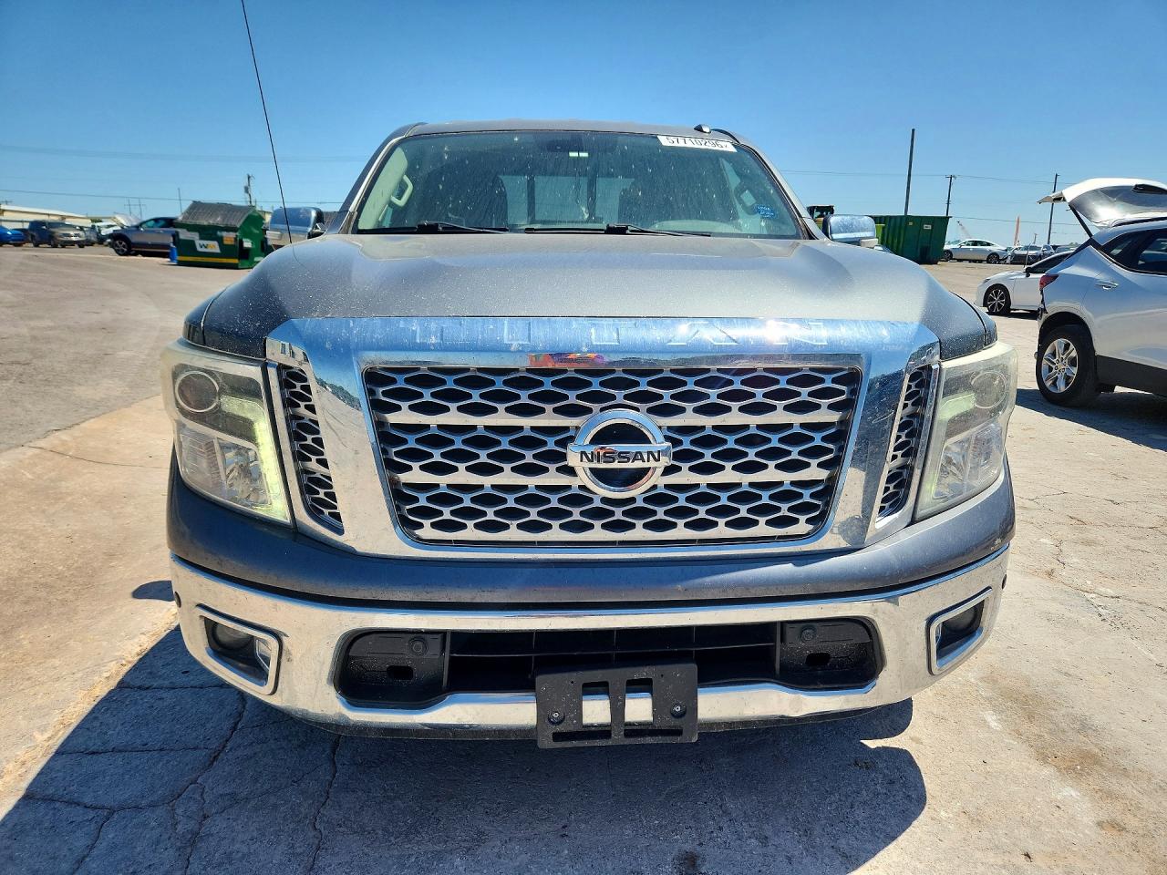 2017 Nissan Titan VIN 1N6AA1E64HN536949 COPART salvage auction — Rear End, OK - CERT OF TITLE-SALVAGE, sold $5,500 on 2026-07-09 (photo 5)