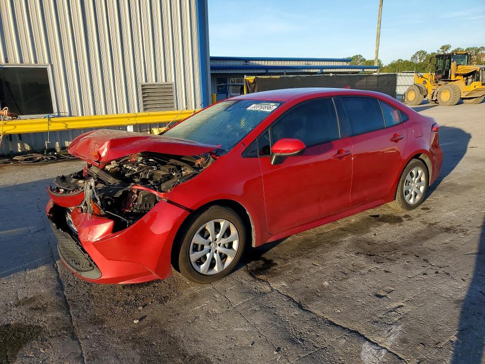 2020 Toyota VIN JTDEPRAE4LJ113562 COPART salvage auction — FRONT END, Fl - Certificate Of Destruction, sold $3,050 on 2026-07-14 (photo 1)