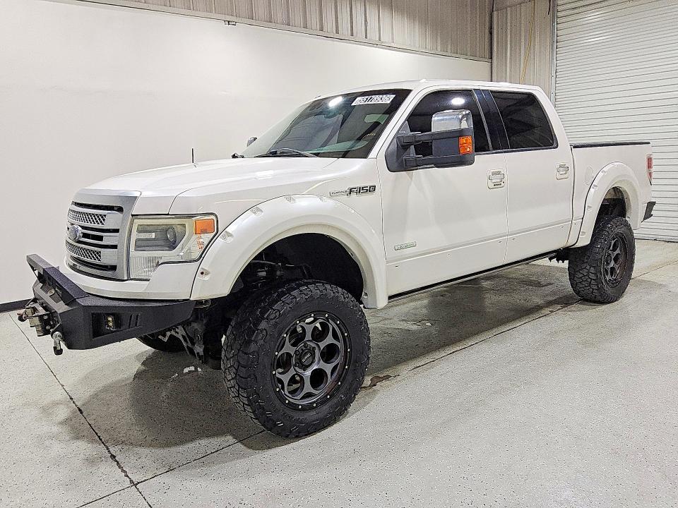 2013 Ford F-150 lightning VIN 1FTFW1ET2DFD01048 COPART salvage auction — MINOR DENT/SCRATCHES, FL - CERTIFICATE OF TITLE, sold $8,200 on 2026-07-09 (photo 1)