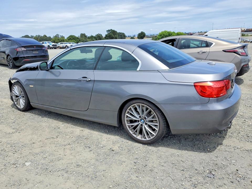 2011 BMW 3 series VIN WBADX7C52BE581548 COPART salvage auction — FRONT END, CA - SALVAGE CERTIFICATE, sold $2,350 on 2026-07-09 (photo 2)
