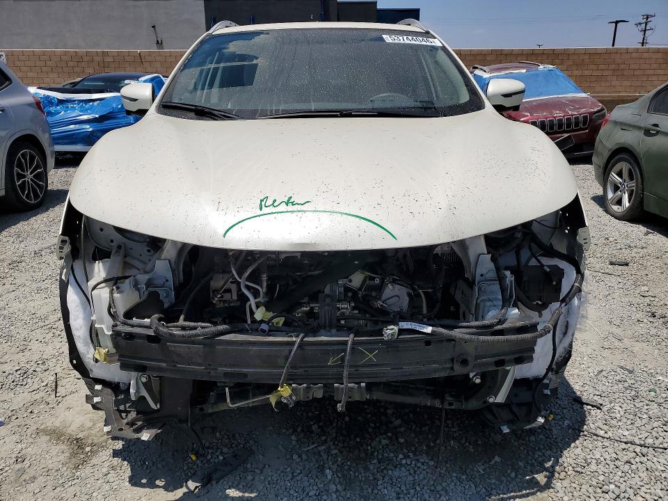 2018 Nissan Rogue VIN JN1BJ1CP9JW185350 COPART salvage auction — FRONT END, CA - SALVAGE CERTIFICATE, sold $2,500 on 2026-07-22 (photo 5)