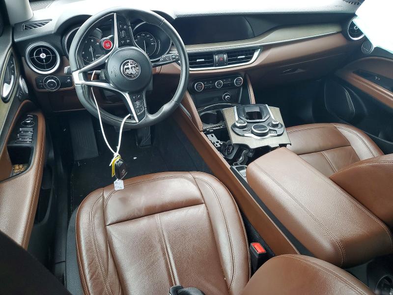 2018 Alfa romeo Stelvio VIN ZASFAKBNXJ7B69213 COPART salvage auction — REAR END, Oh - Cert Of Title-Salvage, sold $1,100 on 2026-07-15 (photo 8)