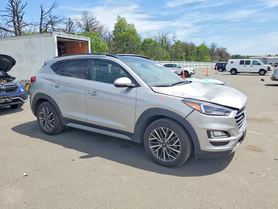 2020 Hyundai Tucson VIN KM8J3CAL3LU280446 COPART salvage auction — ROOF, Ny - Mv-907A Salvage Certificate, sold $5,500 on 2026-07-13 (photo 4)