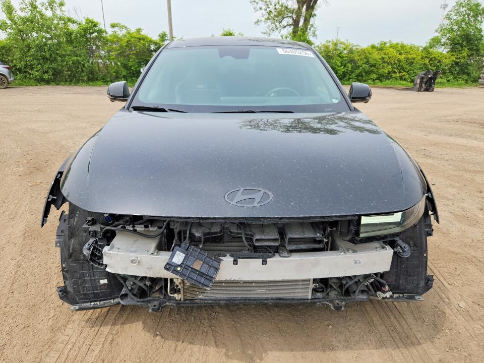 2025 Hyundai Ioniq VIN KM8KNDA87SU006729 COPART salvage auction — FRONT END, Qc - Gravement Accidente, sold $12,200 on 2026-07-14 (photo 5)