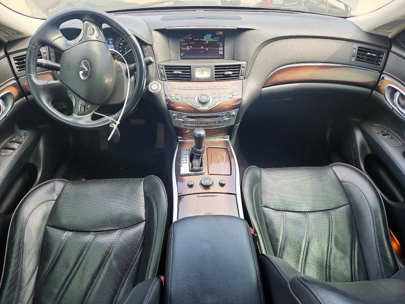 2012 Infiniti M VIN JN1AY1AR0CM580138 COPART salvage auction — FRONT END, Ab - Bos - Active, sold $1,250 on 2026-07-09 (photo 8)