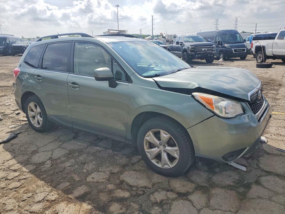 2014 Subaru Forester VIN JF2SJAEC6EH457839 COPART salvage auction — REAR END, Mi - Certificate Of Title, sold $550 on 2026-07-07 (photo 4)