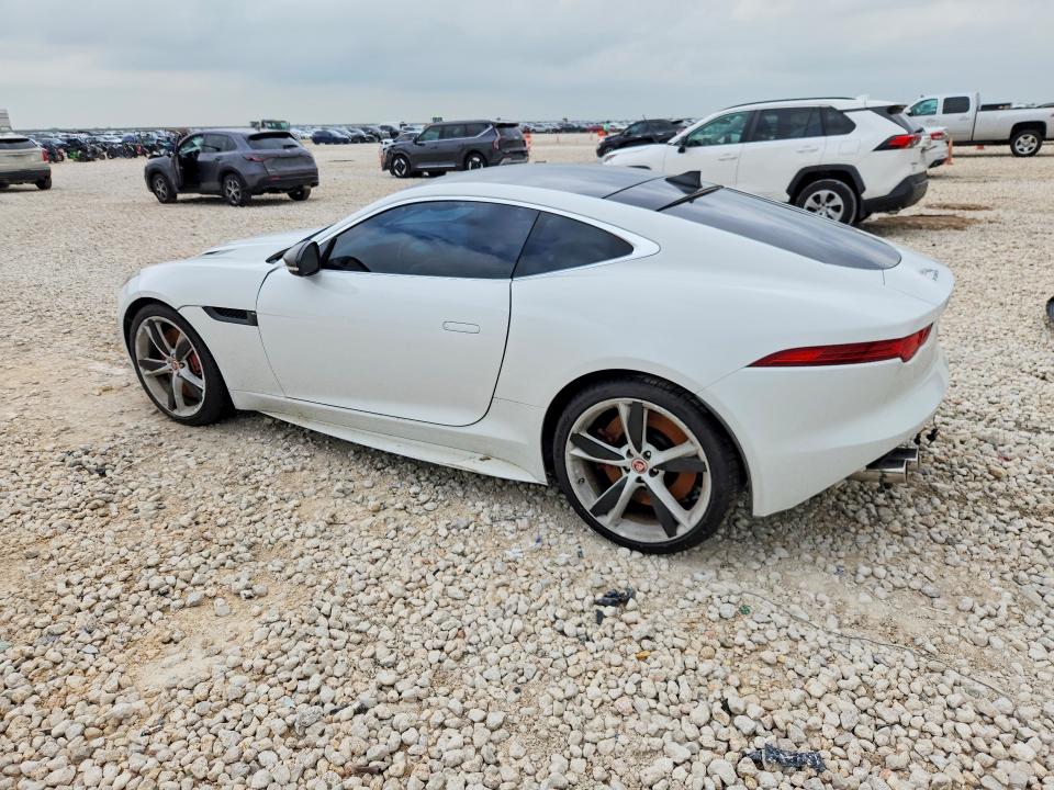 2016 Jaguar F-type VIN SAJWJ6DL5GMK34377 COPART salvage auction — WATER/FLOOD, Tx - Salvage Title-Flood Damage, sold $5,800 on 2026-07-23 (photo 2)