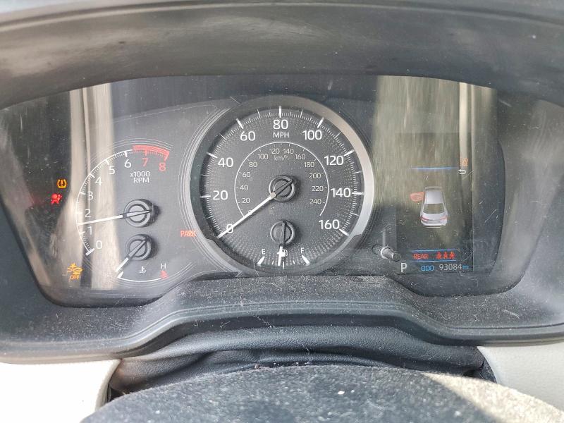 2020 Toyota Corolla VIN 5YFDPRAE4LP066296 COPART salvage auction — FRONT END, Tx - Salvage Vehicle Title, sold $3,300 on 2026-07-07 (photo 9)