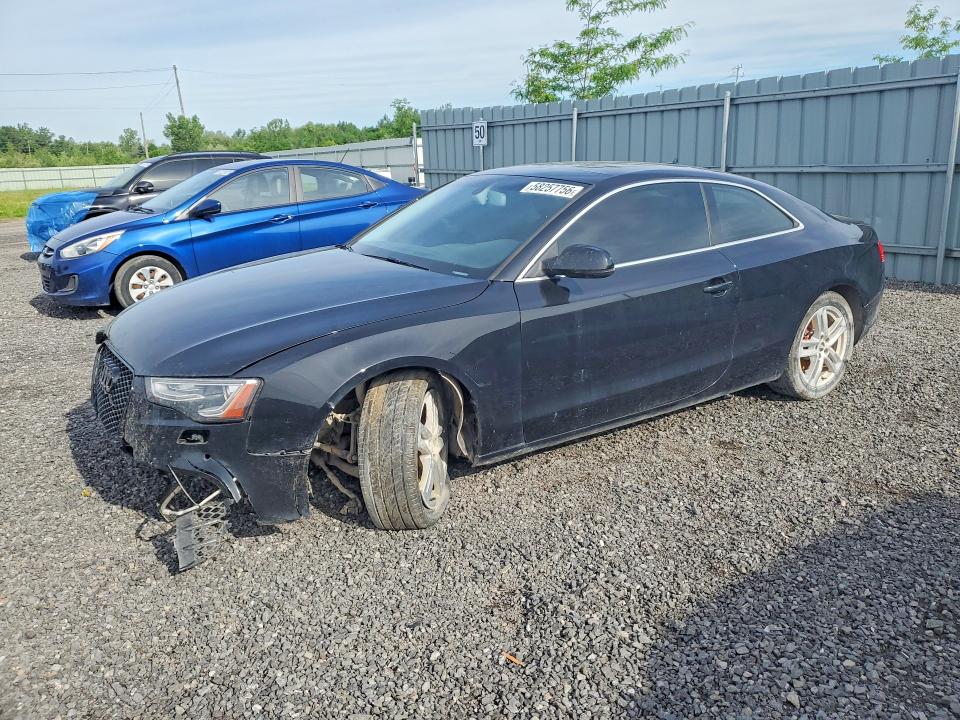 2014 Audi A5 VIN WAULFBFR4EA005729 — COPART salvage auction photo