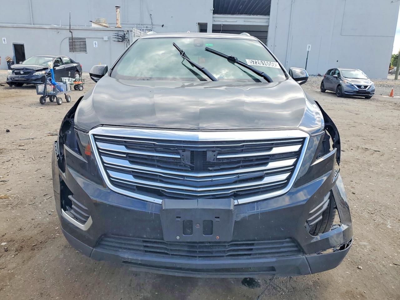 2017 Cadillac XT5 VIN 1GYKNARS4HZ248094 COPART salvage auction — Front End, FL - CERTIFICATE OF TITLE, sold $775 on 2026-07-07 (photo 5)