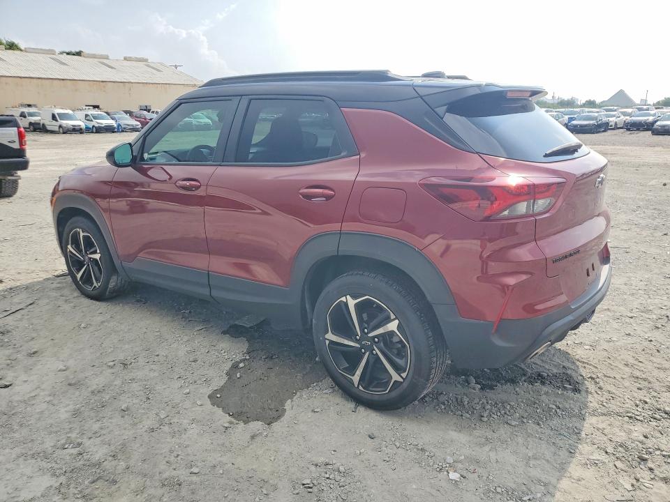 2022 Chevrolet Trailblazer VIN KL79MTSL5NB042290 COPART salvage auction — WATER/FLOOD, Tx - Salvage Title-Flood Damage, sold $3,900 on 2026-07-28 (photo 2)