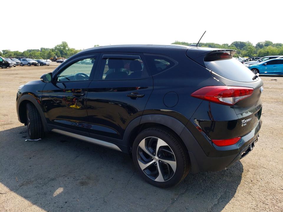 2017 Hyundai Tucson VIN KM8J3CA20HU302045 COPART salvage auction — REAR END, Ct - Cert Of Title-Salvage, sold $2,700 on 2026-07-07 (photo 2)