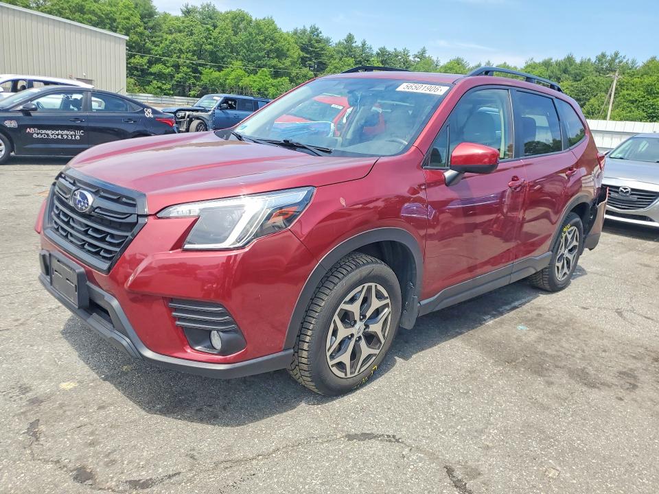 2022 Subaru Forester VIN JF2SKAEC4NH463359 COPART salvage auction — REAR END, Ri - Salvage Certificate Of Title, sold $5,700 on 2026-07-14 (photo 1)