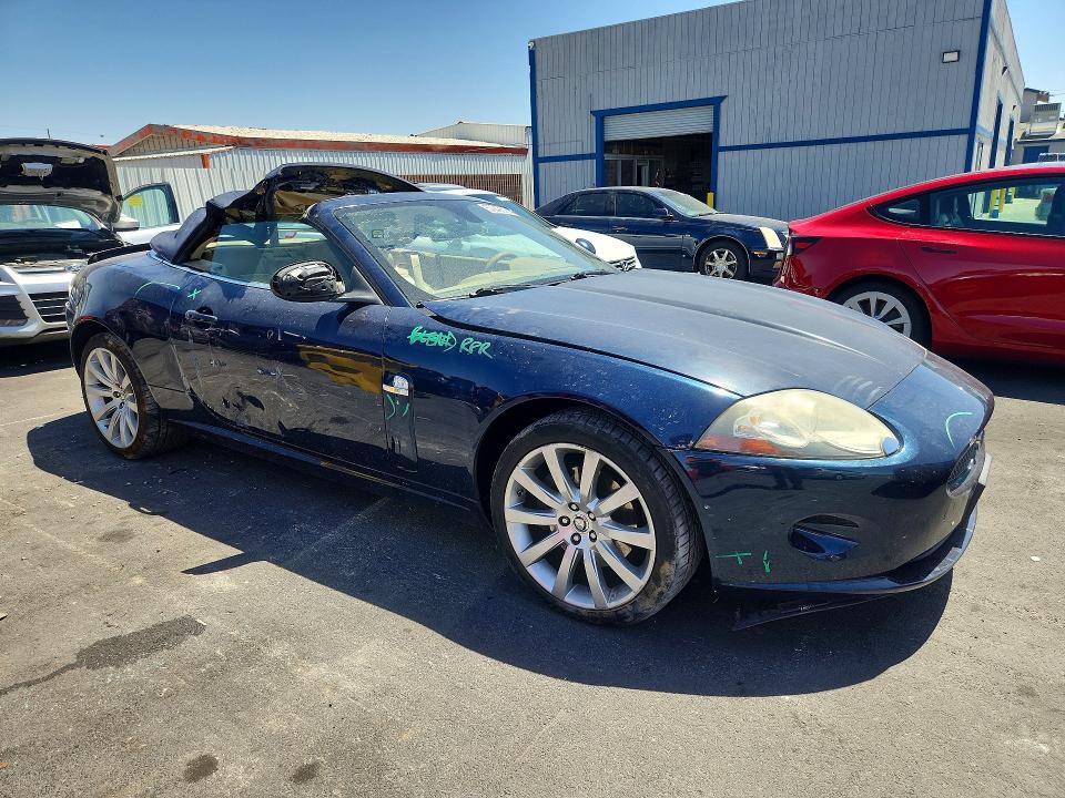 2008 Jaguar Xk VIN SAJWA44B085B26291 COPART salvage auction — ROOF, Nv - Salvage Title, sold $500 on 2026-07-20 (photo 4)