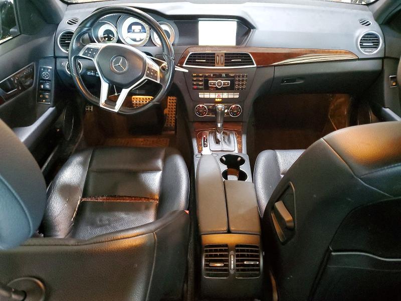 2014 Mercedes-benz C-klasse VIN WDDGF8AB4EA925531 COPART salvage auction — FRONT END, Pa - Certificate Of Salvage, sold $1,150 on 2026-07-15 (photo 8)