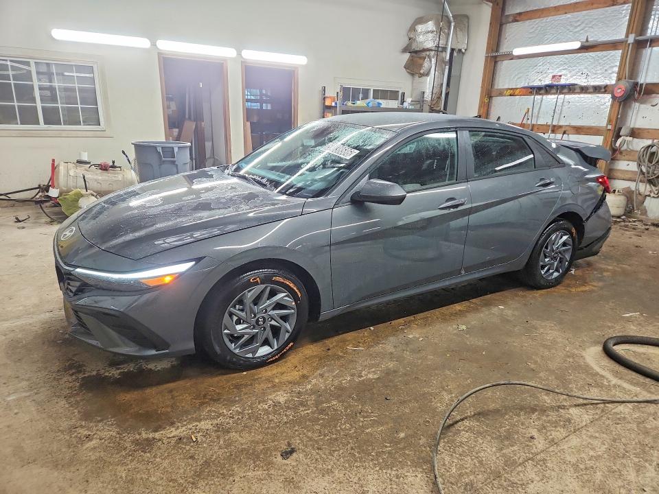 2026 Hyundai Elantra VIN KMHLM4DJ9TU210830 COPART salvage auction — REAR END, Ia - Certificate Of Title (P), sold $12,600 on 2026-07-13 (photo 1)