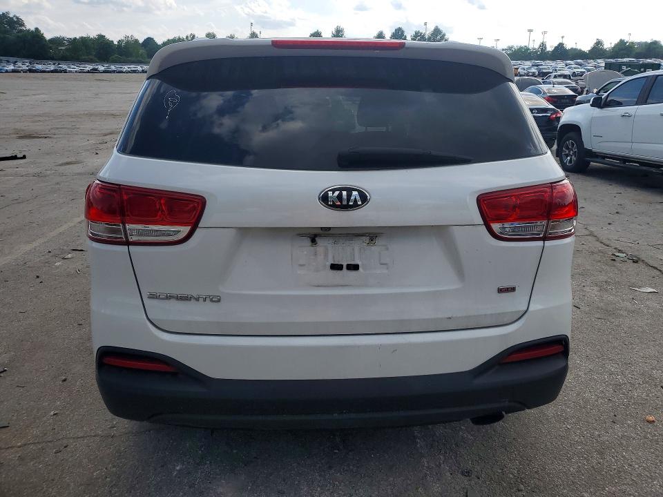 2016 Kia Sorento VIN 5XYPG4A37GG020728 COPART salvage auction — VANDALISM, Mo - Salvage Certificate Of Title, sold $1,500 on 2026-07-10 (photo 6)
