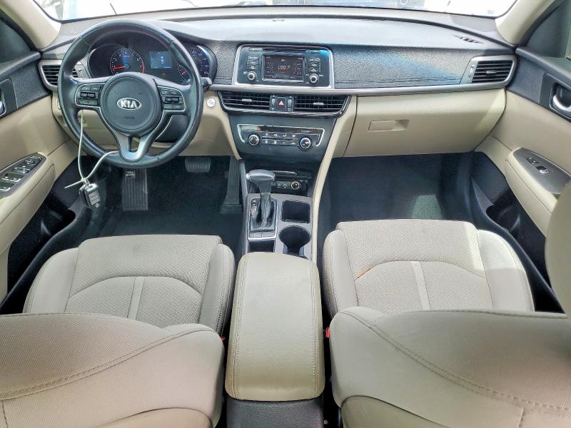 2016 Kia Optima VIN 5XXGT4L12GG055267 COPART salvage auction — MECHANICAL, Id - Certificate Of Title, sold $775 on 2026-07-09 (photo 8)