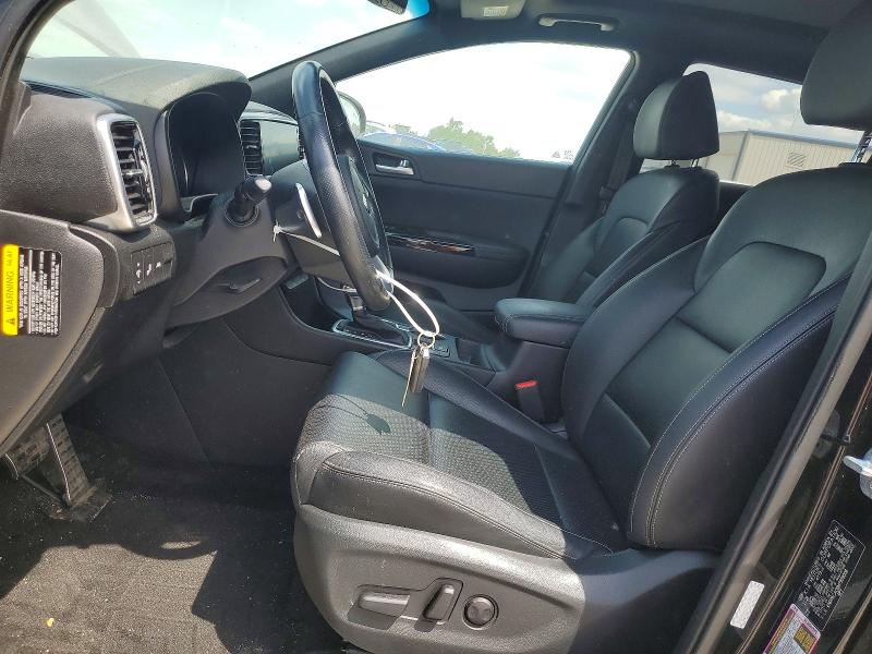 2021 Kia Sportage VIN KNDP6CAC6M7909008 COPART salvage auction — FRONT END, Mi - Cert Of Title-Salvage Vehicle, sold $200 on 2026-07-30 (photo 7)