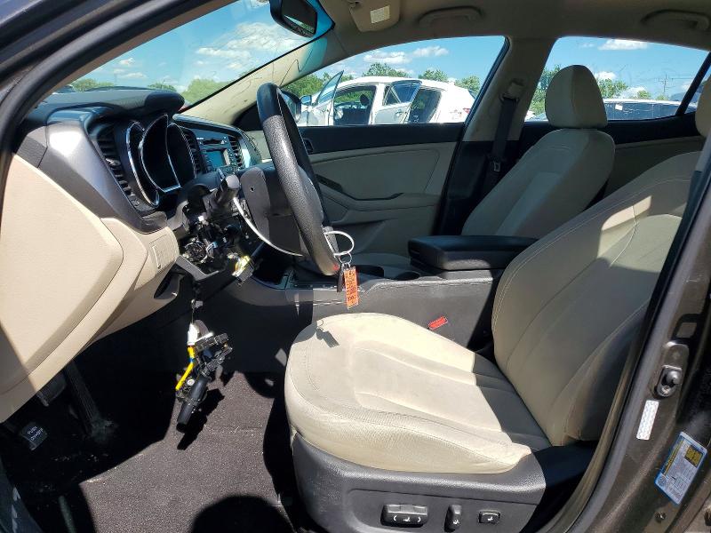 2011 Kia Optima VIN KNAGM4A71B5122620 COPART salvage auction — VANDALISM, Il - Salvage Certificate, sold $375 on 2026-07-31 (photo 7)