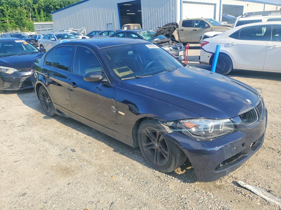 2008 BMW 3 series VIN WBAVA37528NL19529 COPART salvage auction — FRONT END, Va - Certificate Of Title, sold $600 on 2026-08-04 (photo 4)