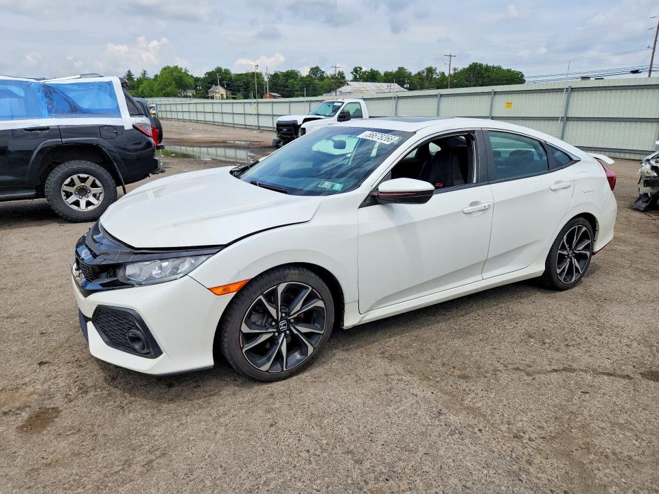 2017 Honda VIN 2HGFC1E5XHH705571 COPART salvage auction — FRONT END, Pa - Certificate Of Salvage, sold $5,600 on 2026-07-02 (photo 1)