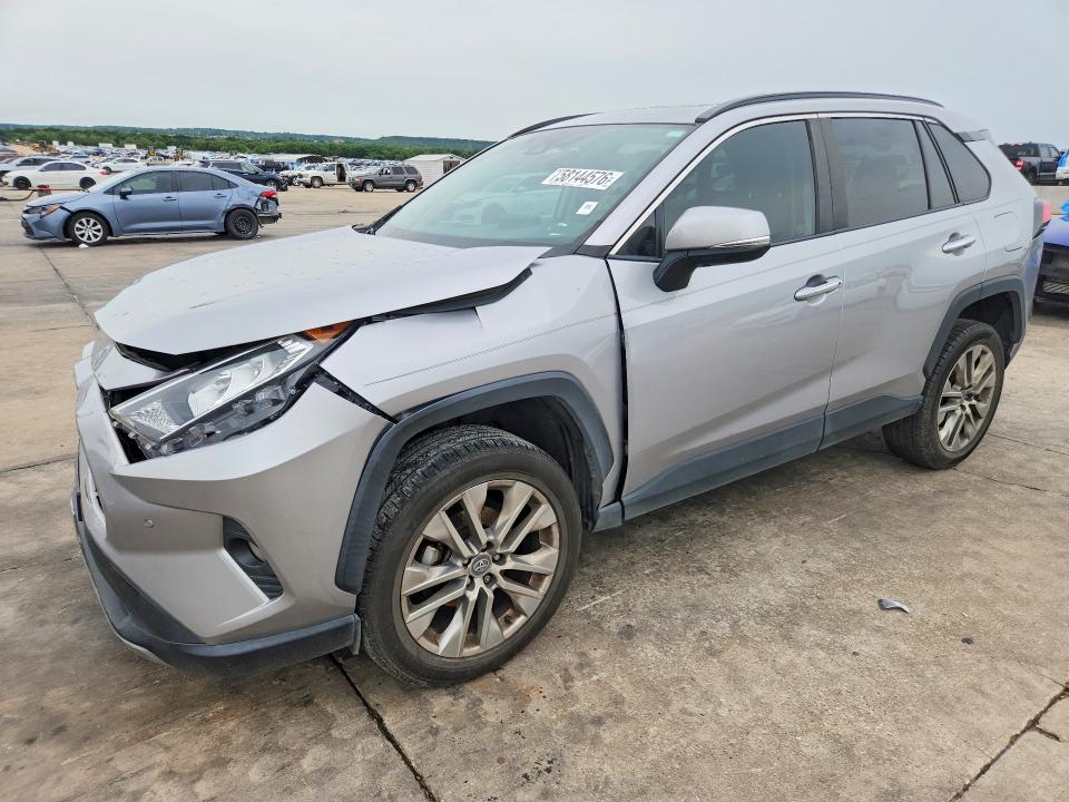2019 Toyota Rav 4 VIN 2T3Y1RFV1KC010382 COPART salvage auction — FRONT END, Tx - Salvage Vehicle Title, sold $10,900 on 2026-07-02 (photo 1)