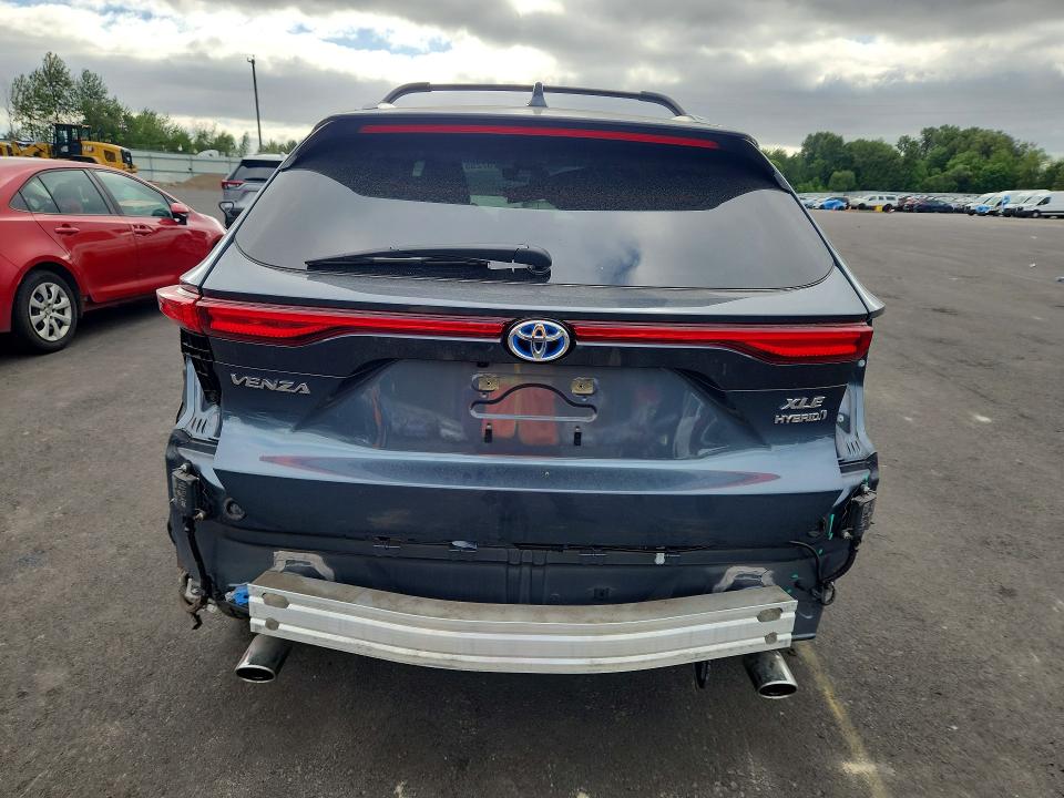 2022 Toyota VIN JTEAAAAH3NJ116401 COPART salvage auction — REAR END, Or - Salvage Title Certificate, sold $9,600 on 2026-07-20 (photo 6)