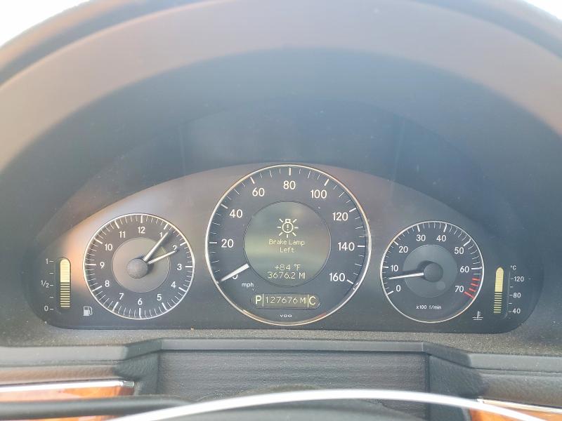 2007 Mercedes-benz E-klasse VIN WDBUF87X07B144131 COPART salvage auction — REAR END, NJ - CERT OF TITLE-SALVAGE, sold $350 on 2026-07-24 (photo 9)