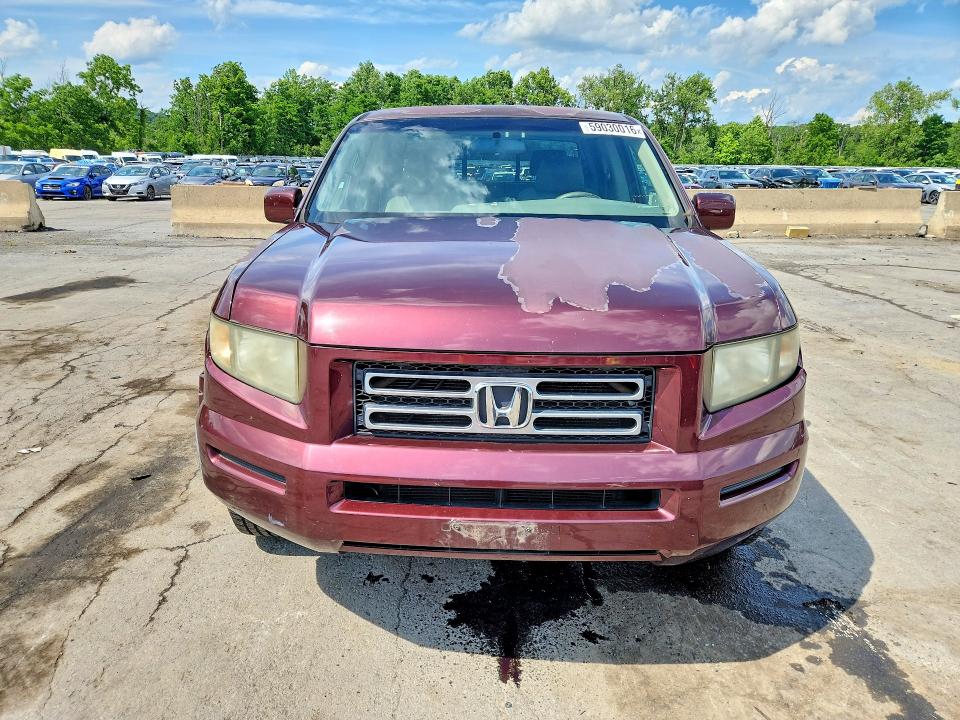 2008 Honda Ridgeline VIN 2HJYK16448H508701 COPART salvage auction — FRONT END, NY - CERTIFICATE OF TITLE, sold $425 on 2026-07-02 (photo 5)
