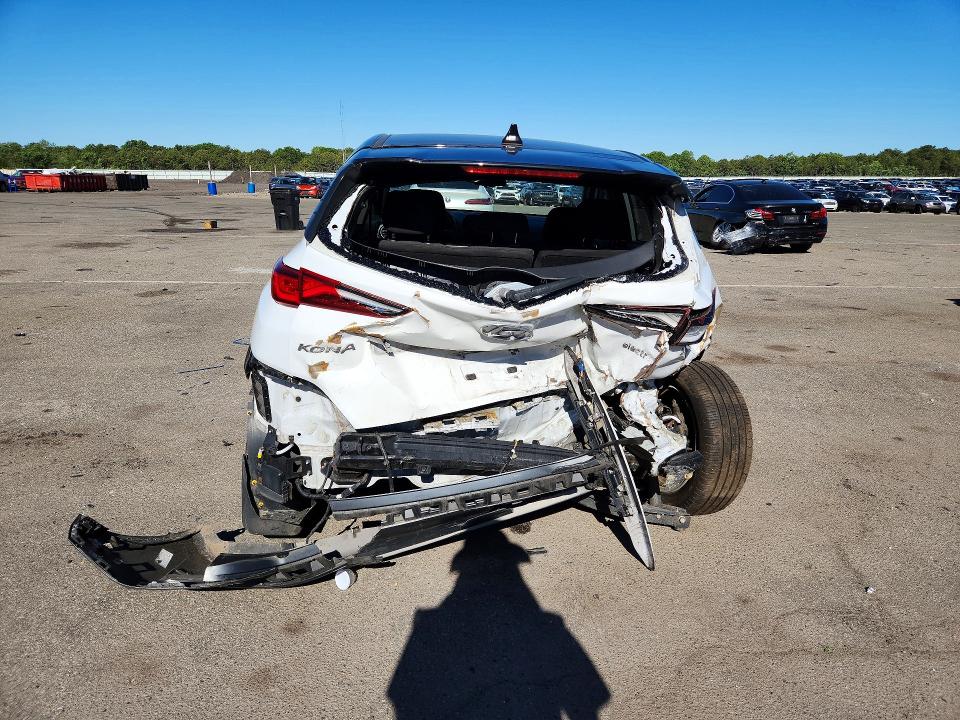 2019 Hyundai Kona VIN KM8K23AGXKU051819 COPART salvage auction — REAR END, Ny - Mv-907A Salvage Certificate, sold $3,600 on 2026-07-15 (photo 6)