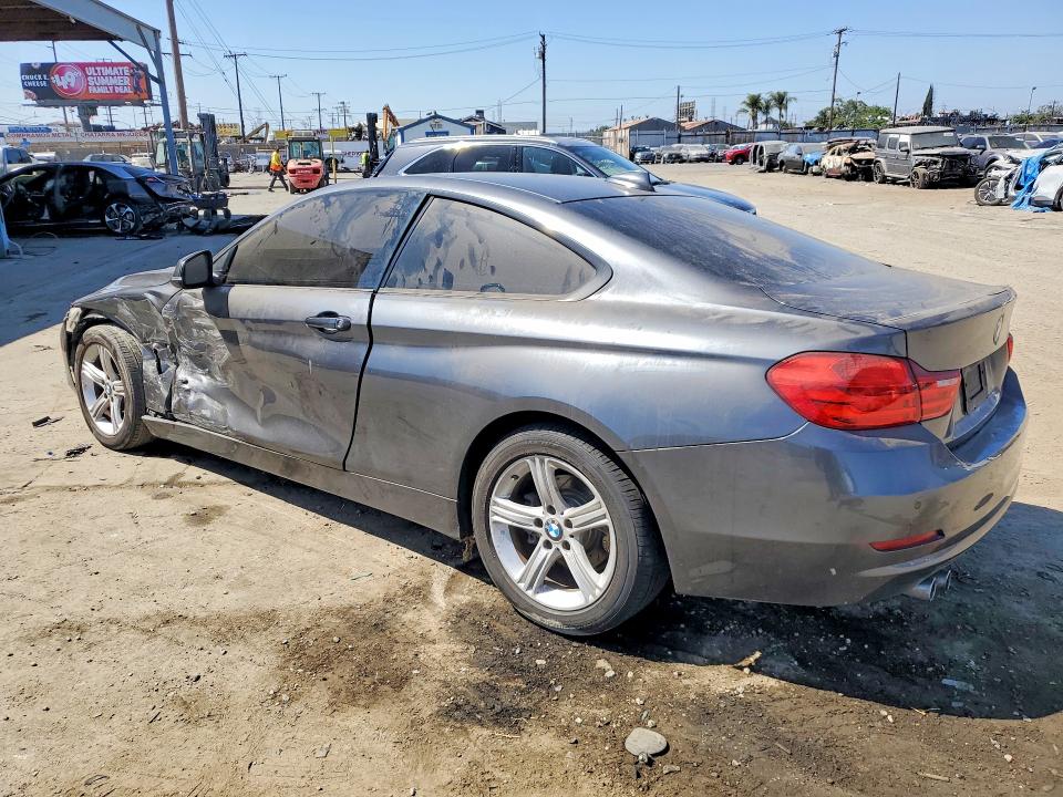 2014 BMW 4er VIN WBA3N7C51EF718530 COPART salvage auction — SIDE, Ca - Salvage Certificate, sold $1,000 on 2026-07-13 (photo 2)