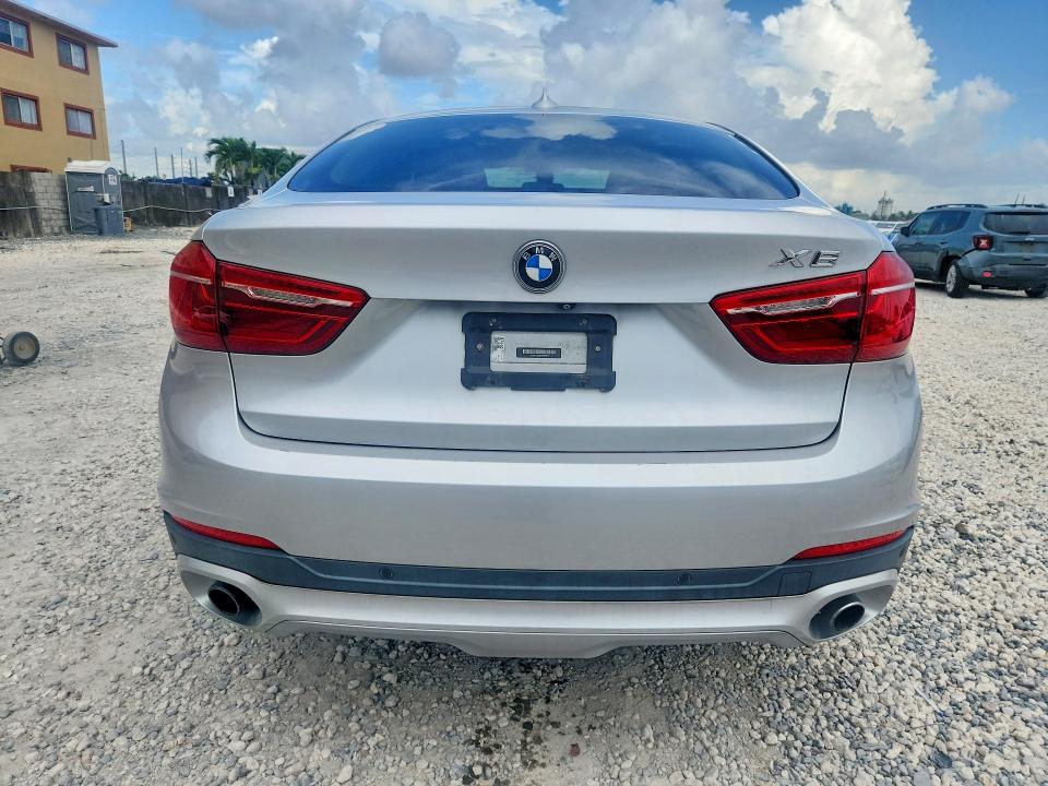 2016 BMW X6 VIN 5UXKU0C53G0F92607 COPART salvage auction — FRONT END, Fl - Cert Of Title Slvg Rebuildable, sold $8,400 on 2026-07-10 (photo 6)