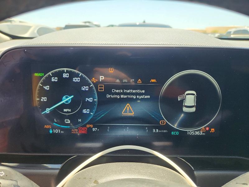 2023 Kia Niro VIN KNDCR3L14P5035937 COPART salvage auction — SIDE, Nv - Salvage Title, sold $8,400 on 2026-07-20 (photo 9)