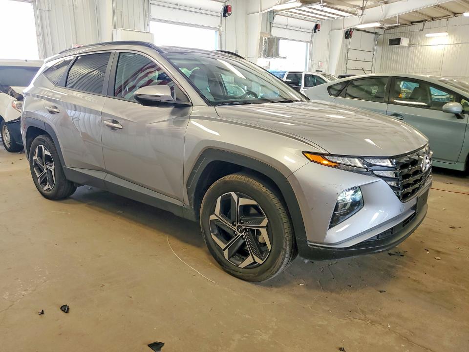 2024 Hyundai Tucson VIN KM8JCCD15RU163552 COPART salvage auction — REAR END, Mn - Cert Of Title-Salvage, sold $10,300 on 2026-07-02 (photo 4)