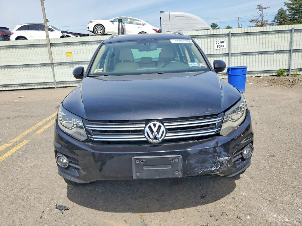 2017 Volkswagen Tiguan VIN WVGWV7AX5HK021177 COPART salvage auction — FRONT END, Pa - Cert Of Title, sold $2,750 on 2026-07-10 (photo 5)