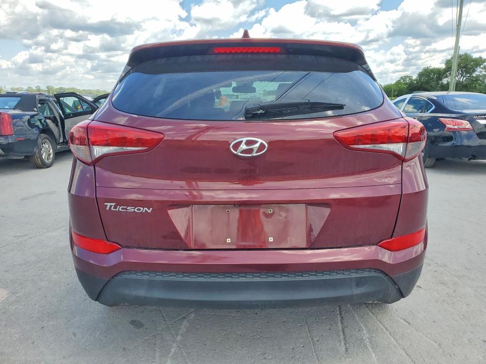2018 Hyundai Tucson VIN KM8J33A4XJU663418 COPART salvage auction — FRONT END, OH - CERT OF TITLE-SALVAGE, sold $1,950 on 2026-07-27 (photo 6)