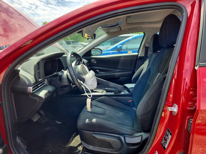 2022 Hyundai Elantra VIN KMHLM4AG0NU248314 COPART salvage auction — FRONT END, On - Permit Salvage, sold $3,100 on 2026-07-02 (photo 7)