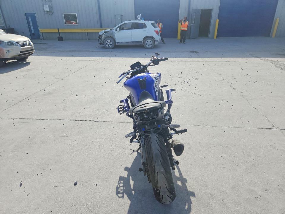 2023 Yamaha Mt VIN JYARN71E8PA004079 COPART salvage auction — ROLLOVER, Tx - Certificate Of Title, sold $2,900 on 2026-09-01 (photo 4)