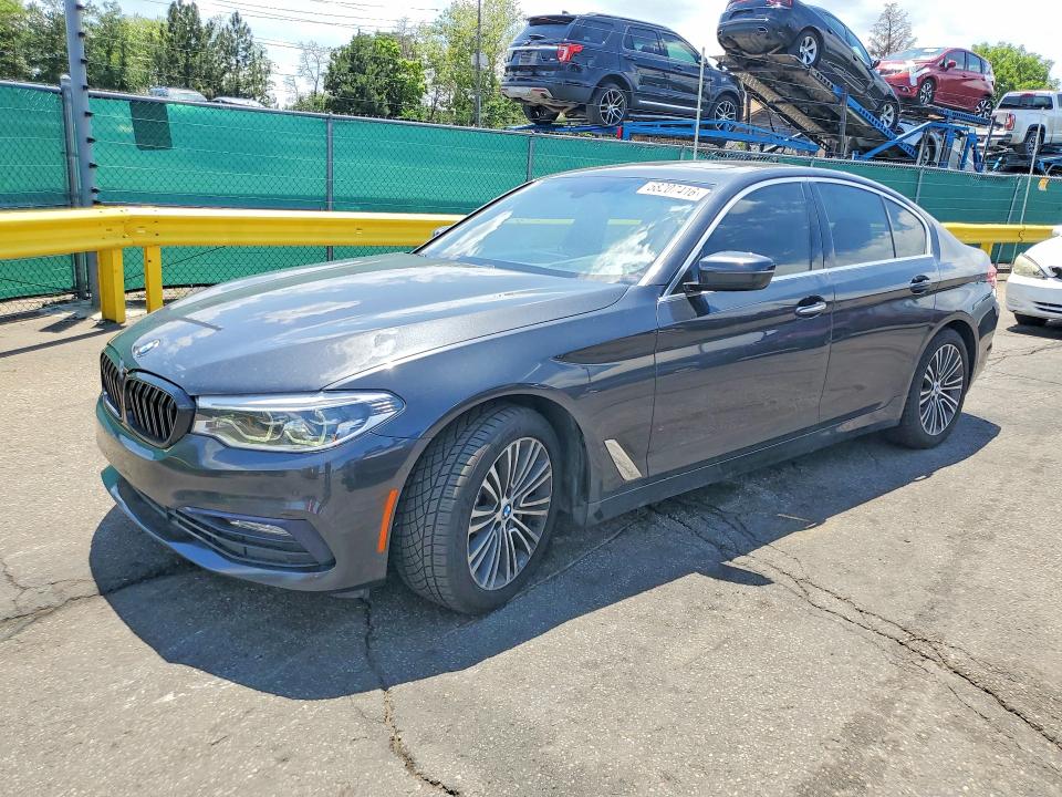 2017 BMW 5er VIN WBAJE7C33HG888893 COPART salvage auction — UNDERCARRIAGE, Co - Public - Salvage Title, sold $2,800 on 2026-07-28 (photo 1)