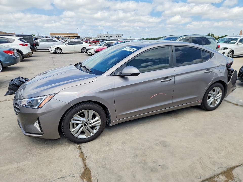 2020 Hyundai VIN KMHD84LF1LU039206 COPART salvage auction — REAR END, Tx - Salvage Vehicle Title, sold $3,700 on 2026-07-16 (photo 1)