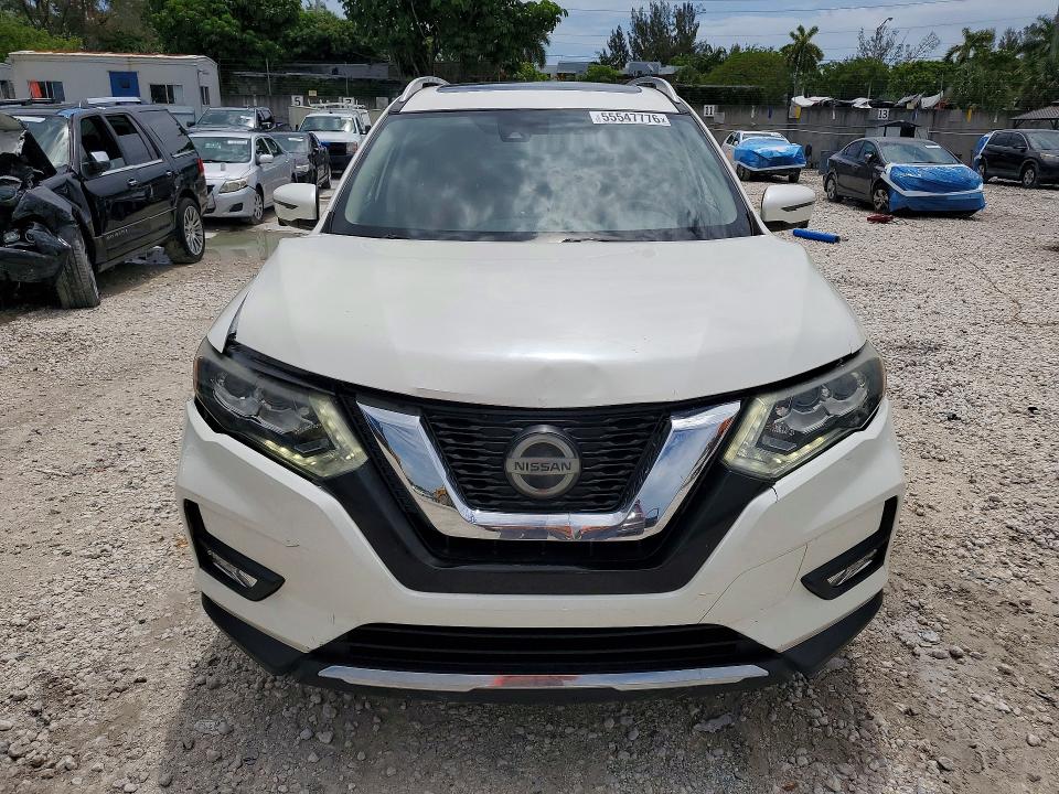 2018 Nissan Rogue VIN JN8AT2MT5JW489347 COPART salvage auction — FRONT END, Fl - Cert Of Title Slvg Rebuildable, sold $5,300 on 2026-07-10 (photo 5)