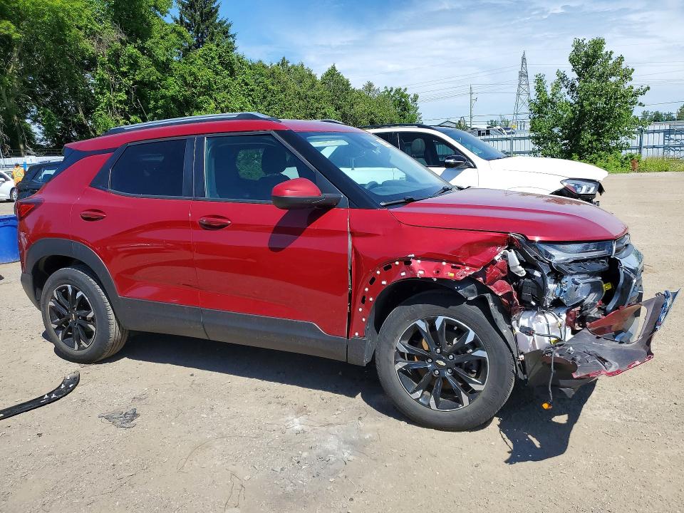 2021 Chevrolet Trailblazer VIN KL79MPS2XMB124903 COPART salvage auction — UNDERCARRIAGE, On - Permit Salvage, sold $3,500 on 2026-07-21 (photo 4)