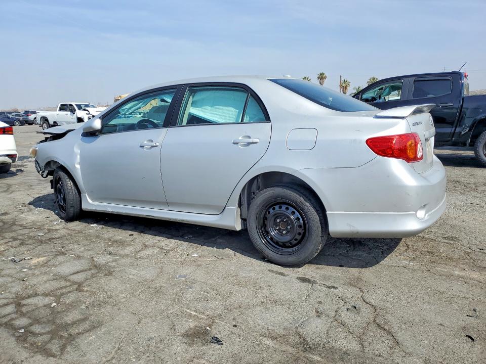 2009 Toyota Corolla VIN 1NXBU40E19Z058152 COPART salvage auction — FRONT END, Ca - Salvage Certificate, sold $500 on 2026-07-02 (photo 2)