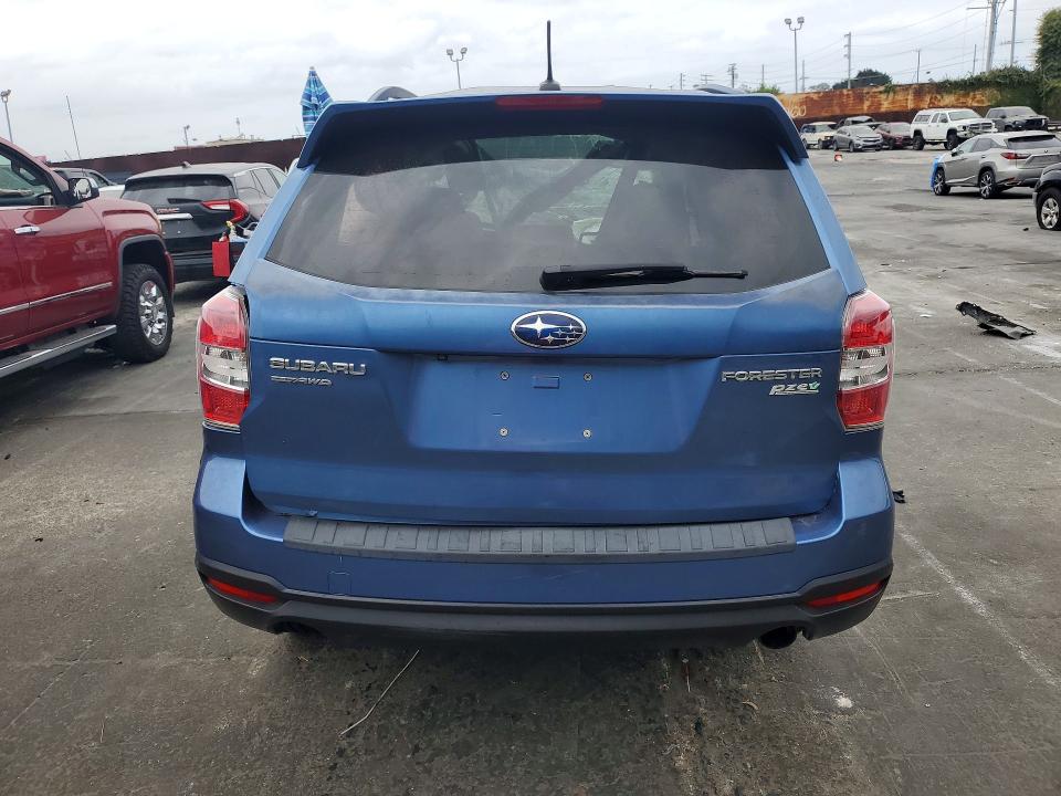 2015 Subaru Forester VIN JF2SJAKC1FH487773 COPART salvage auction — ROLLOVER, Ca - Acq Bos - Post Sale - Salvage, sold $350 on 2026-07-16 (photo 6)