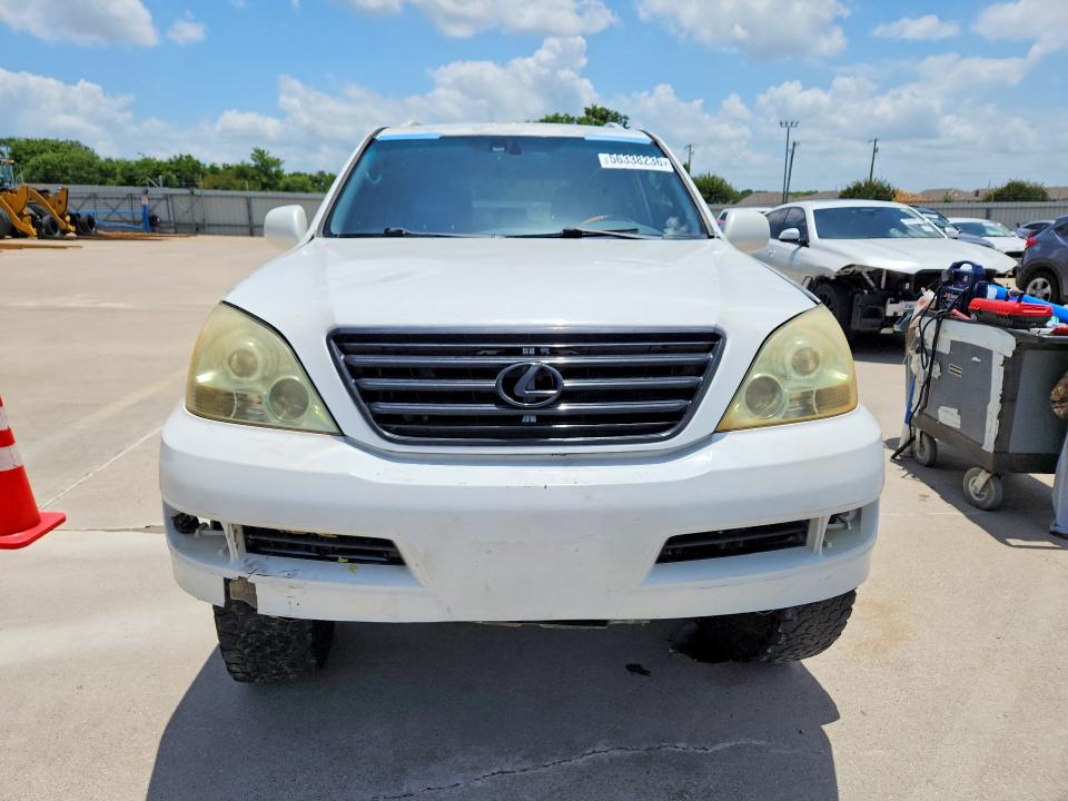 2004 Lexus Gx 470 VIN JTJBT20X140057982 COPART salvage auction — FRONT END, Tx - Bonded Title - Clean, sold $2,650 on 2026-07-09 (photo 5)